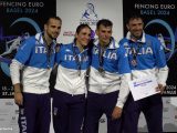 Italscherma nella storia agli Europei di Basilea