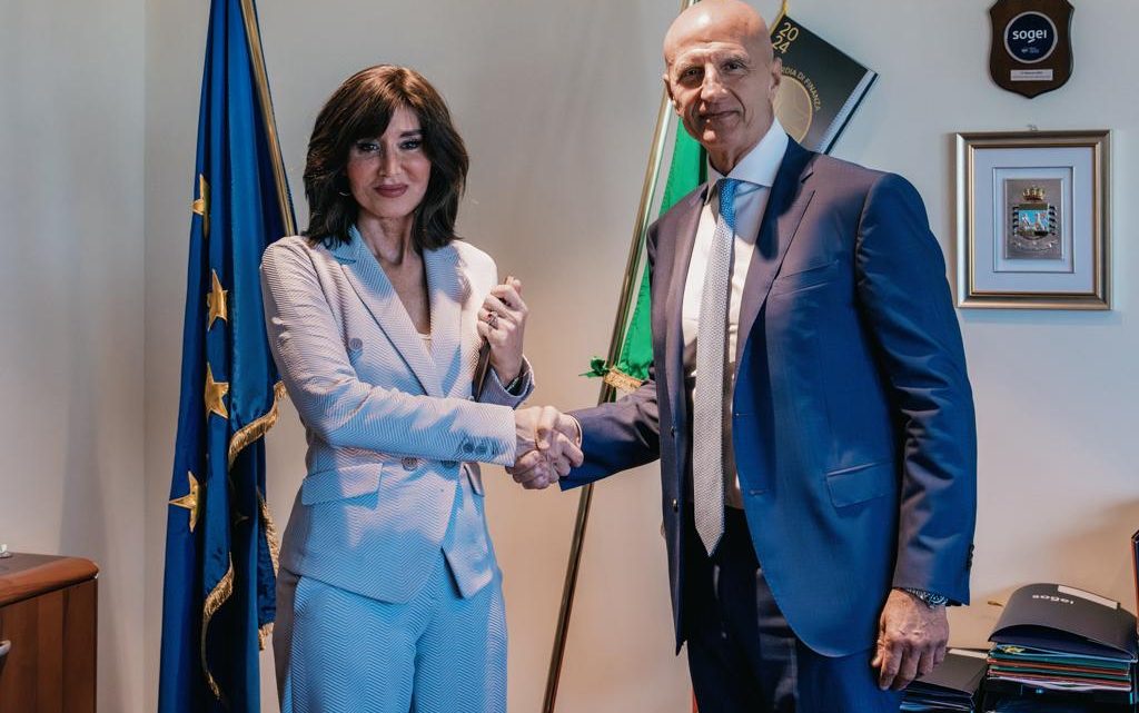 Anna Maria Bernini, Ministro dell’Università e della Ricerca, ospite in Sogei Anna Maria Bernini, Ministro dell’Università e della Ricerca, ospite in Sogei