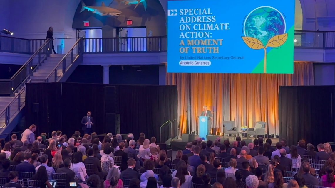 Guterres, ultimo appello per il clima Guterres, ultimo appello per il clima