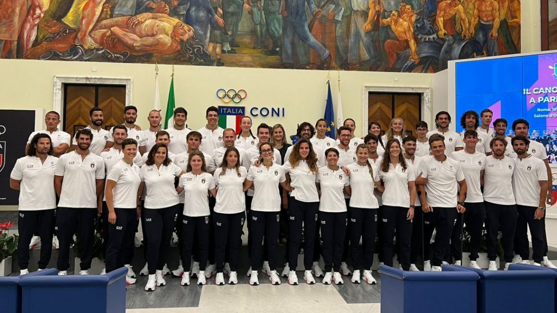Presentata la squadra azzurra di canottaggio per Parigi Presentata la squadra azzurra di canottaggio per Parigi