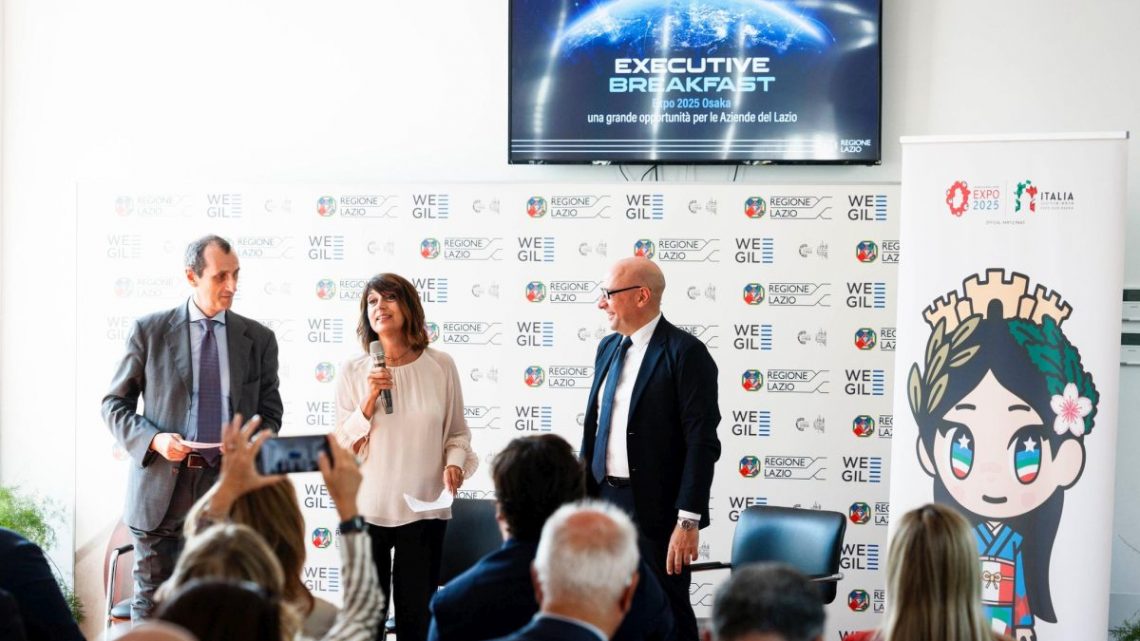 Regione Lazio, “Executive Breakfast” in vista di Expo 2025 Osaka Regione Lazio, “Executive Breakfast” in vista di Expo 2025 Osaka