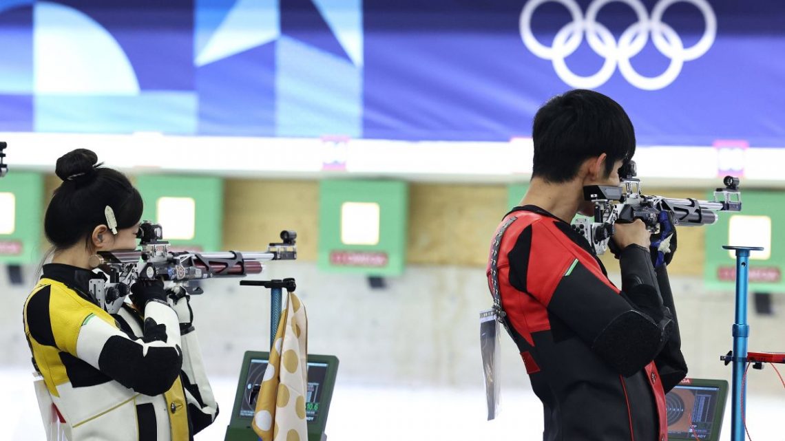 Alla Cina nella carabina mista il primo oro di Parigi2024 Alla Cina nella carabina mista il primo oro di Parigi2024