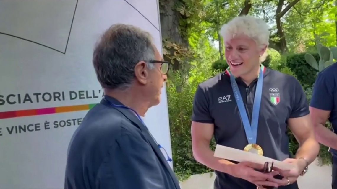 La medaglia d’oro Martinenghi diventa ambasciatore dell’ambiente La medaglia d’oro Martinenghi diventa ambasciatore dell’ambiente