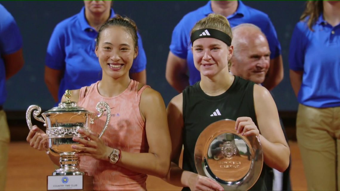 Palermo Ladies Open, la cinese Zheng fa il bis Palermo Ladies Open, la cinese Zheng fa il bis