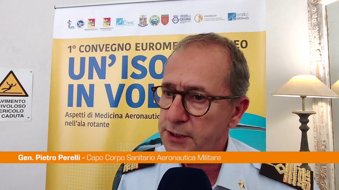 Medicina aeronautica, Perelli “Fondamentale confronto per crescita” Medicina aeronautica, Perelli “Fondamentale confronto per crescita”