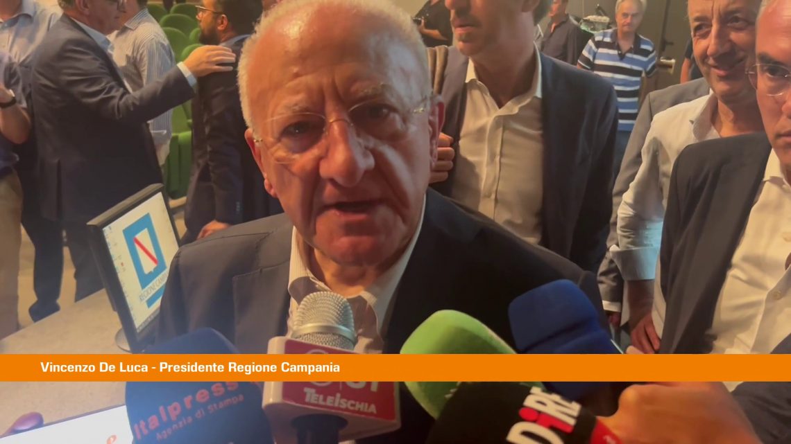 Fondi Fsc, De Luca “Hanno sottratto alla Campania quasi 2 mld” Fondi Fsc, De Luca “Hanno sottratto alla Campania quasi 2 mld”