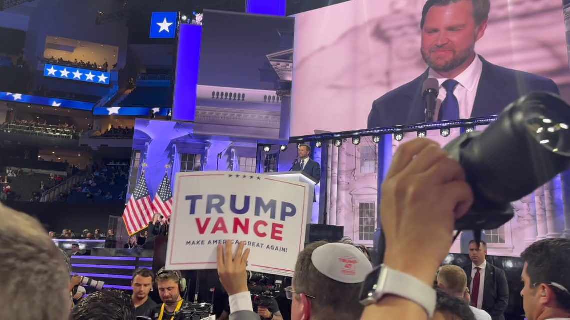 Alla Convention repubblicana il “sogno americano” di JD Vance Alla Convention repubblicana il “sogno americano” di JD Vance