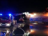 Container in fiamme al porto di Catania, in azione i vigili del fuoco