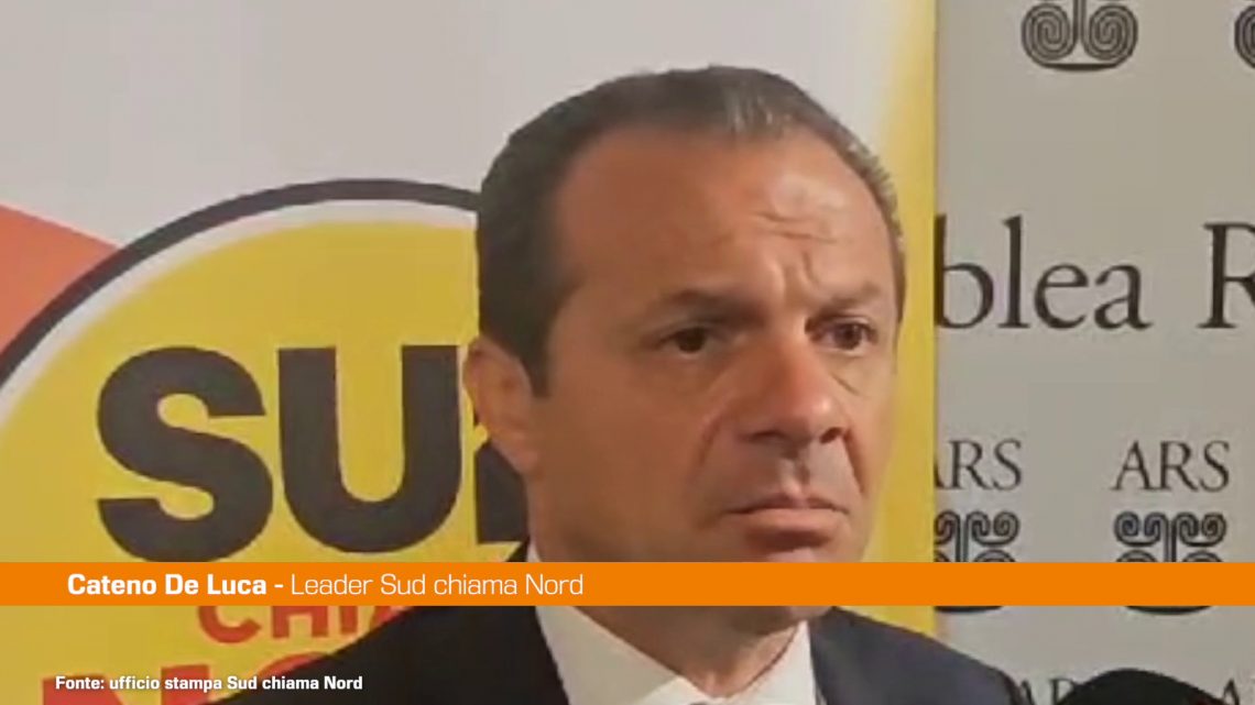 Sicilia, De Luca “Costruire strategia credibile per alternativa a Cdx”