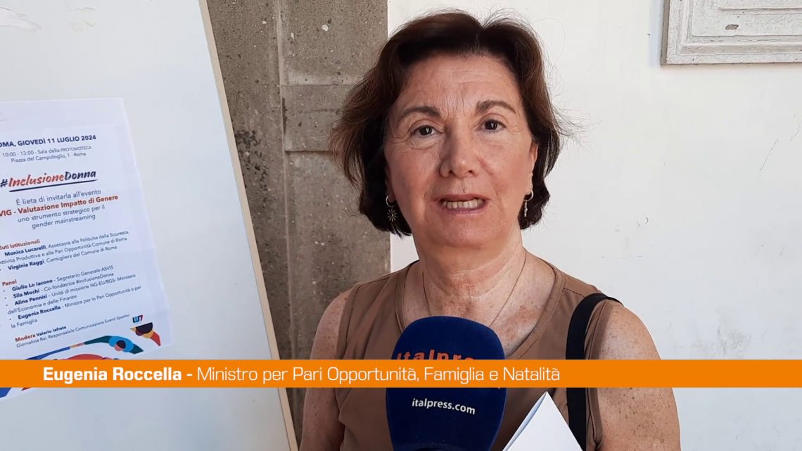 Roccella “Dal governo impulso importante alle pari opportunità” Roccella “Dal governo impulso importante alle pari opportunità”
