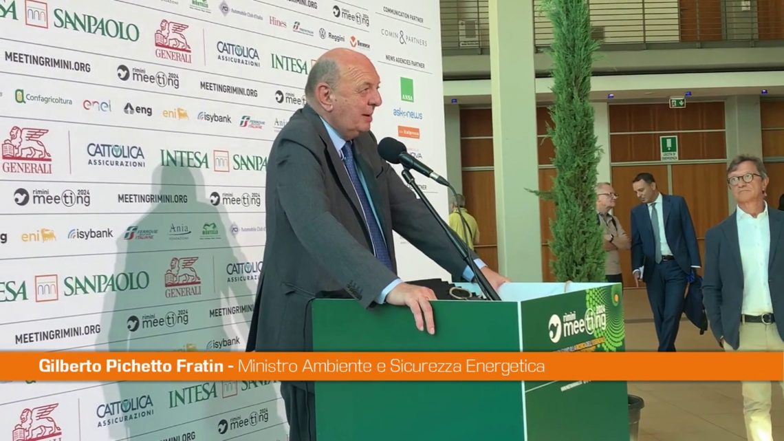 Energia, Pichetto “Nel mix anche nucleare di nuova generazione” Energia, Pichetto “Nel mix anche nucleare di nuova generazione”