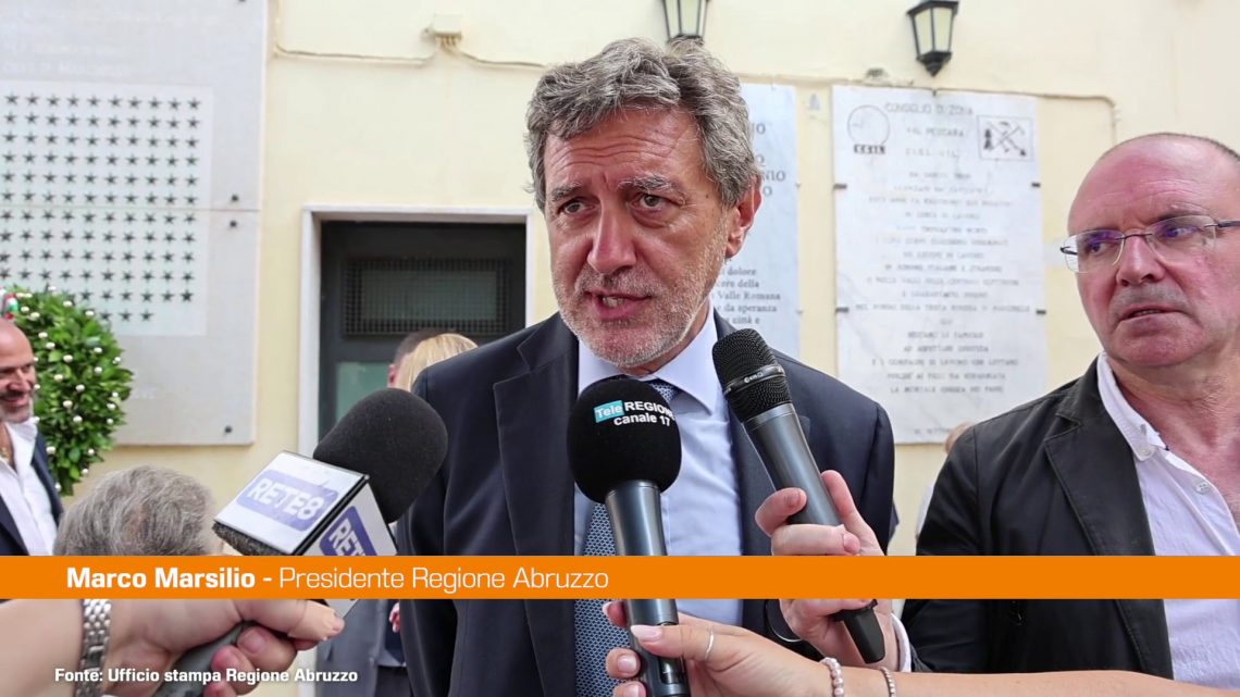 Marsilio “Mai abbassare la guardia sulla sicurezza nel lavoro” Marsilio “Mai abbassare la guardia sulla sicurezza nel lavoro”