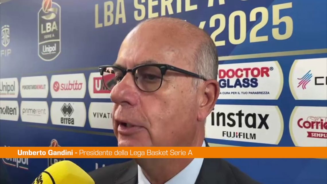 Gandini “Tanti ingredienti per una Serie A di basket molto attraente” Gandini “Tanti ingredienti per una Serie A di basket molto attraente”