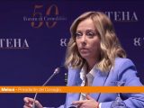 Sangiuliano, Meloni “La vicenda non indebolirà il Governo”