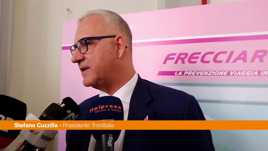 Cuzzilla “Con Frecciarosa sosteniamo la prevenzione” Cuzzilla “Con Frecciarosa sosteniamo la prevenzione”