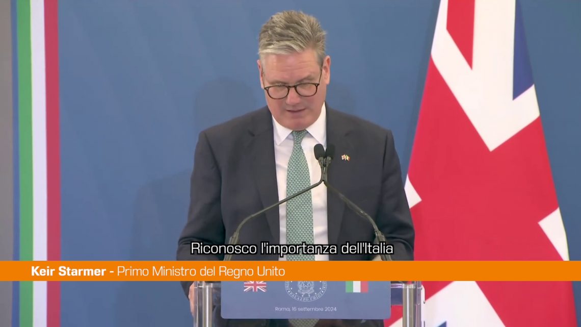 Starmer “Italia leader in Europa e sulla scena mondiale” Starmer “Italia leader in Europa e sulla scena mondiale”