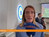 Metsola a New York “Quando gioca l’Italia gioca l’Europa”