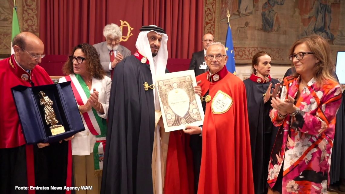 Riconoscimento a Emirati Arabi per il contributo durante la pandemia Riconoscimento a Emirati Arabi per il contributo durante la pandemia