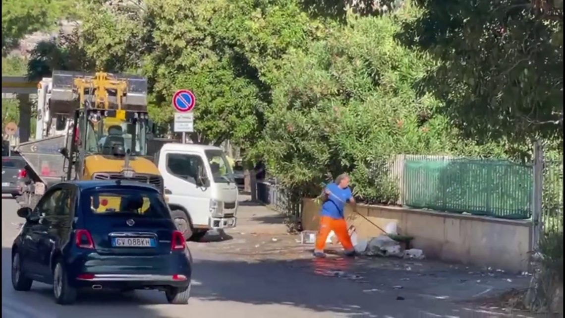 A Mondello differenziata non decolla e la Rap mette in campo le ruspe A Mondello differenziata non decolla e la Rap mette in campo le ruspe