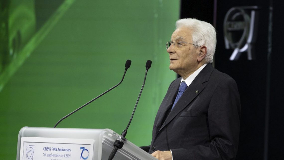Mattarella “Il Cern costruisce la pace attraverso la scienza” Mattarella “Il Cern costruisce la pace attraverso la scienza”