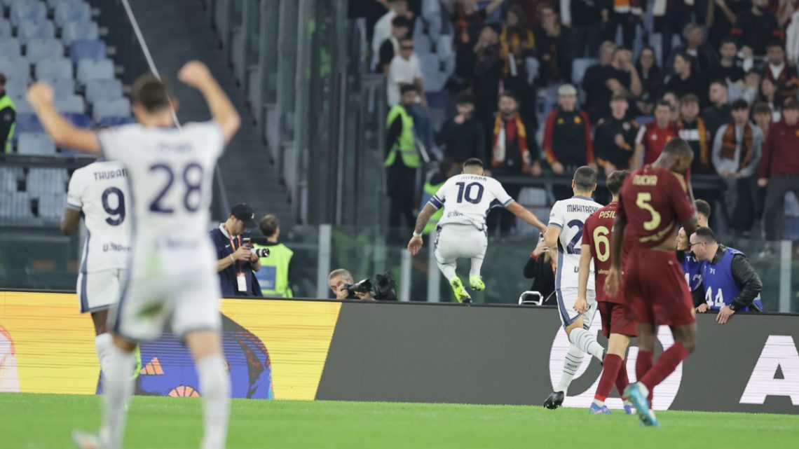 Gol di Lautaro e l’Inter espugna l’Olimpico, 1-0 alla Roma Gol di Lautaro e l’Inter espugna l’Olimpico, 1-0 alla Roma