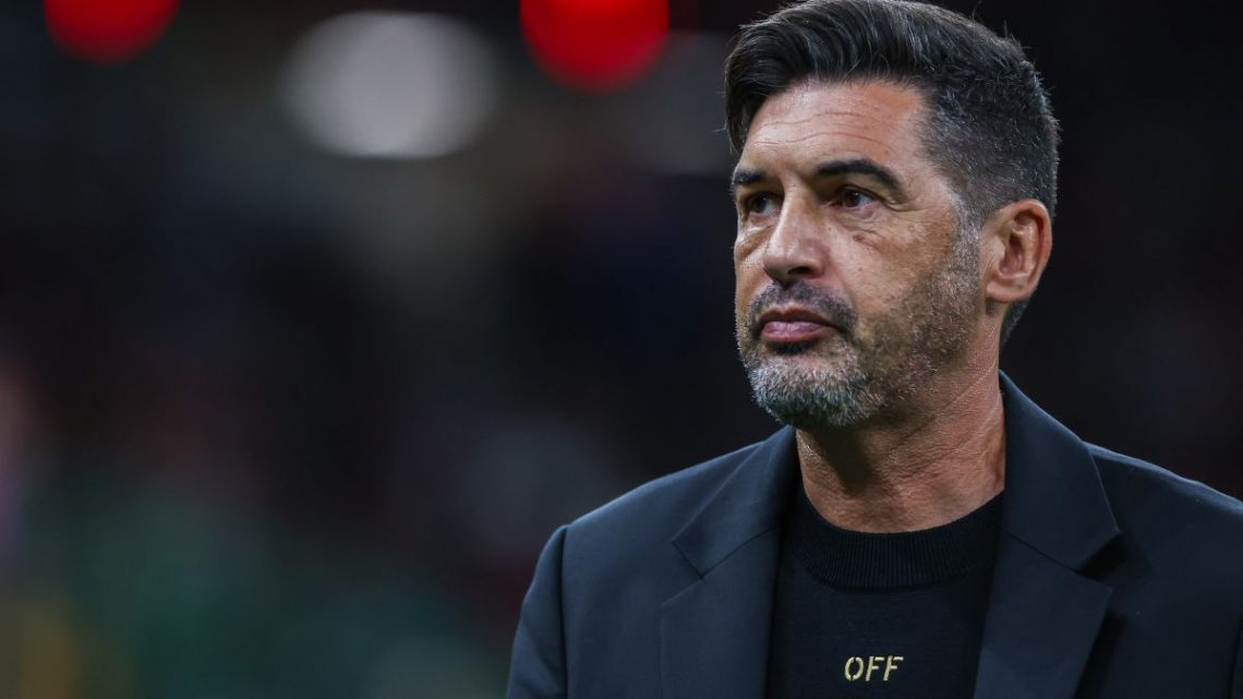 Fonseca “Con Brugge sfida importante ma non decisiva” Fonseca “Con Brugge sfida importante ma non decisiva”