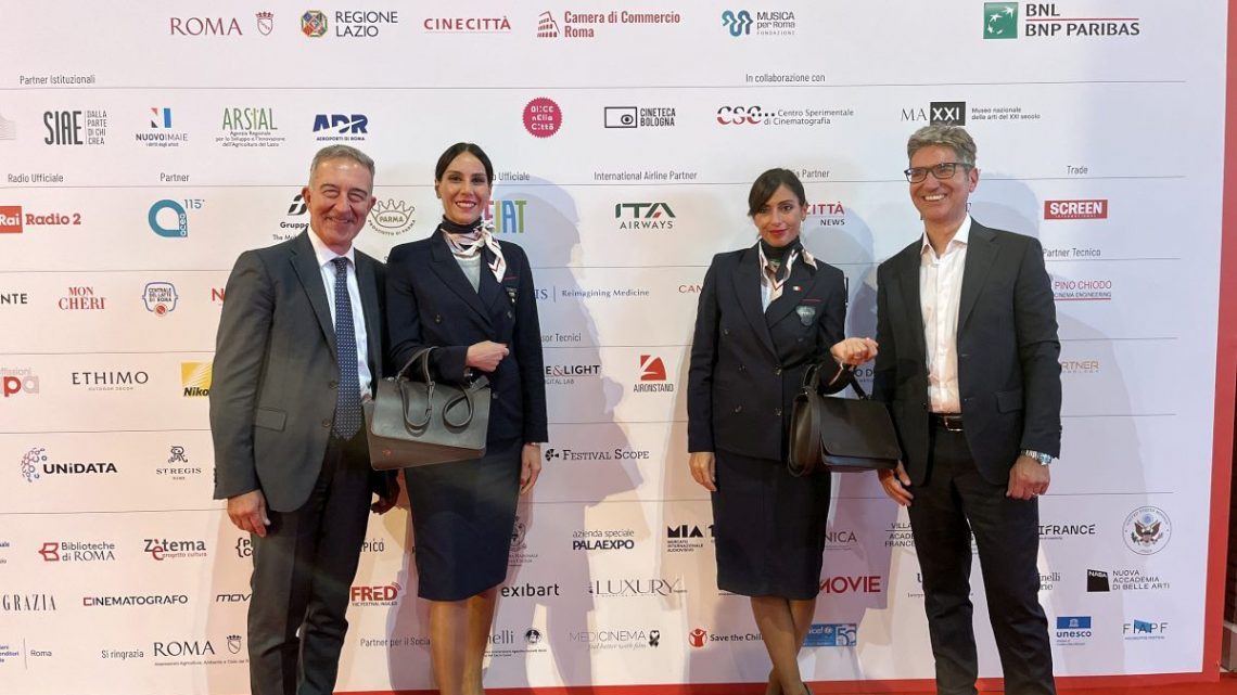 Festa del Cinema di Roma, ITA Airways sul red carpet Festa del Cinema di Roma, ITA Airways sul red carpet