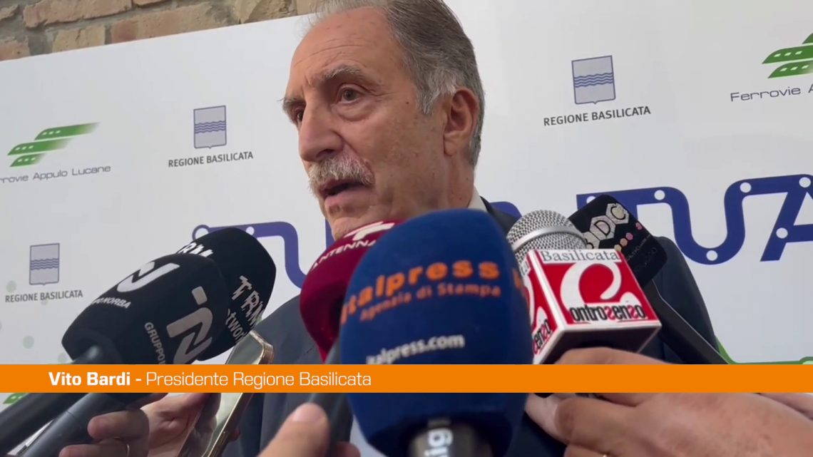 Bardi “Nuove strategie dei trasporti per Potenza e la Basilicata” Bardi “Nuove strategie dei trasporti per Potenza e la Basilicata”