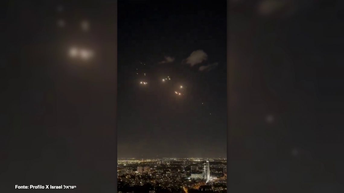Dall’Iran attacco missilistico contro Israele, le immagini Dall’Iran attacco missilistico contro Israele, le immagini
