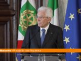 Mattarella “La ricerca vuol dire vita”