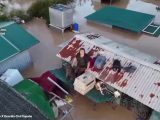Alluvione Valencia, le immagini dei soccorsi