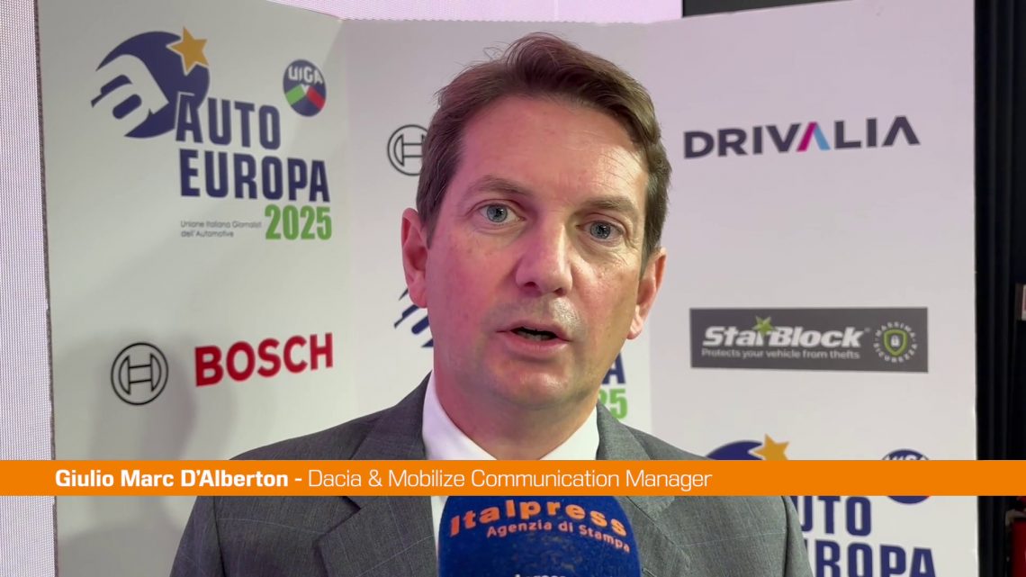 Marc D’Alberton “Dacia Duster Auto Europa 2025 premio meritato” Marc D’Alberton “Dacia Duster Auto Europa 2025 premio meritato”
