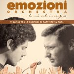 Domenica 3 novembre Gianmarco Carroccia e Mogol al Teatro Lirico Giorgio Gaber di Milano presentano Emozioni, la mia vita in canzone, concerto narrato per raccontare Lucio Battisti.