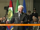 Mattarella a Catania inaugura la nona edizione del Trofeo Coni