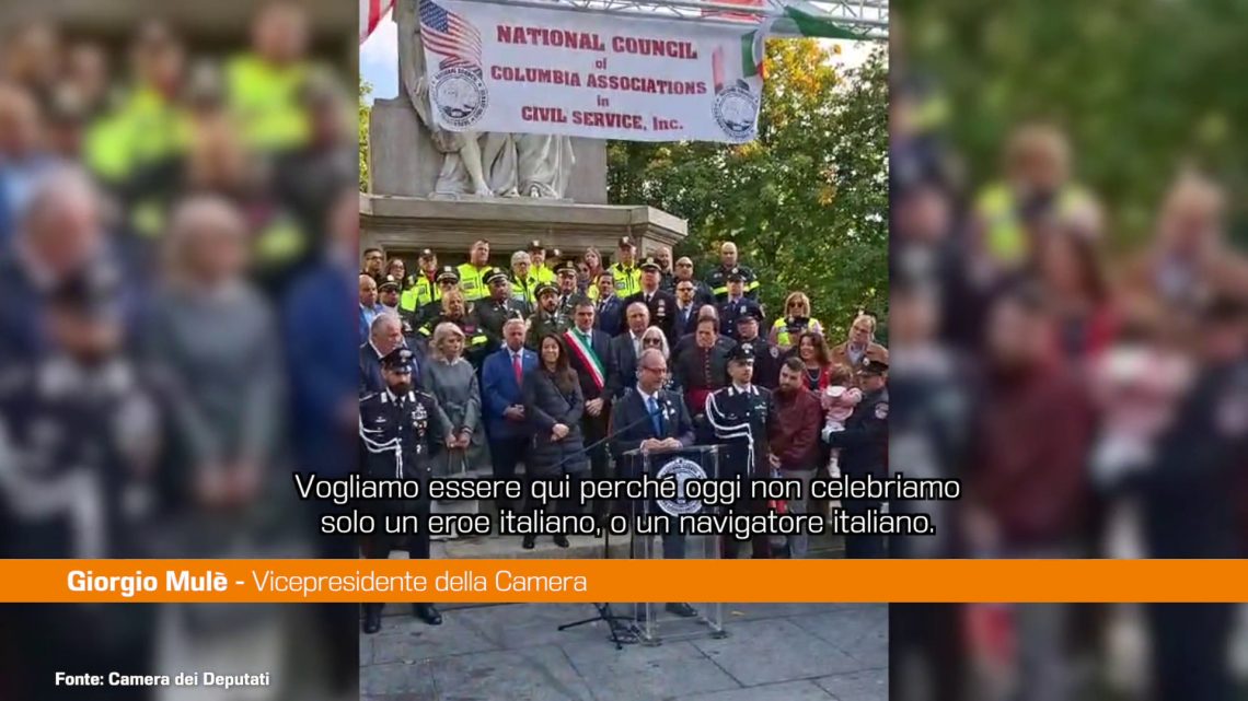 Mulè “Cristoforo Colombo cambiò il mondo aprendo nuove opportunità” Mulè “Cristoforo Colombo cambiò il mondo aprendo nuove opportunità”