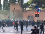 Scontri a Roma tra i manifestanti pro Palestina e le forze dell’ordine