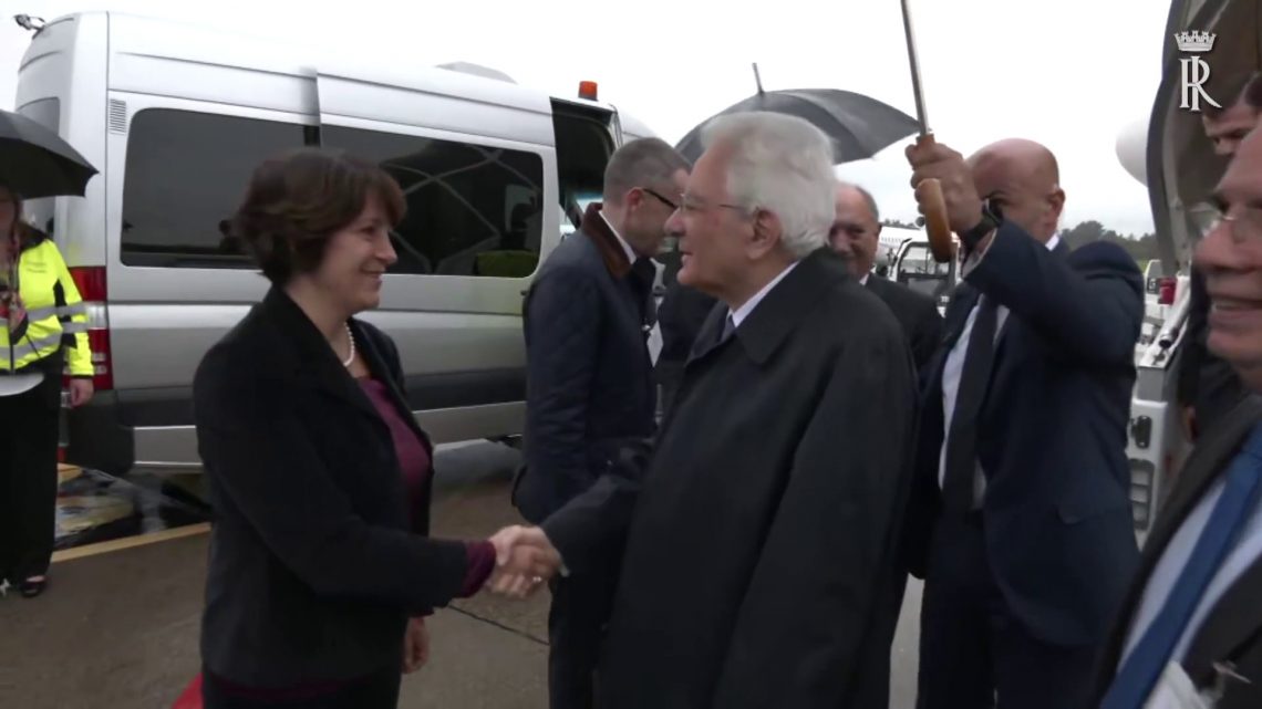 Il Presidente Mattarella arriva all’aeroporto di Ginevra Il Presidente Mattarella arriva all’aeroporto di Ginevra