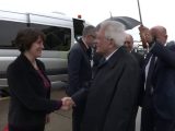 Il Presidente Mattarella arriva all’aeroporto di Ginevra
