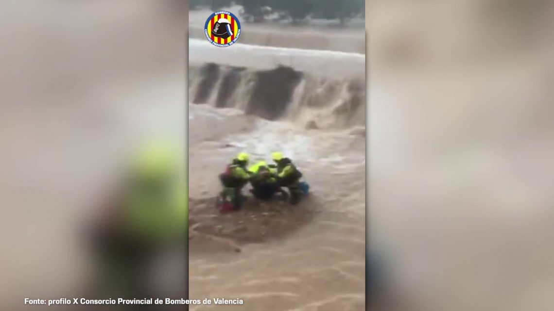 Spagna, alluvione e allagamenti a Valencia Spagna, alluvione e allagamenti a Valencia