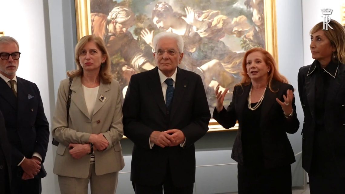 Mattarella visita la mostra “Guercino e i Ludovisi a Roma” Mattarella visita la mostra “Guercino e i Ludovisi a Roma”