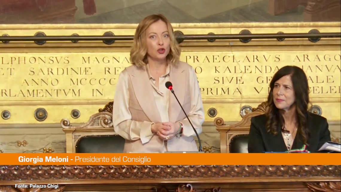 Sud, Meloni “Nel 2023 locomotiva d’Italia” Sud, Meloni “Nel 2023 locomotiva d’Italia”