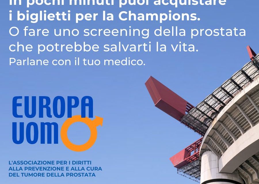 Da Europa Uomo una campagna per la prevenzione del tumore della prostata Da Europa Uomo una campagna per la prevenzione del tumore della prostata