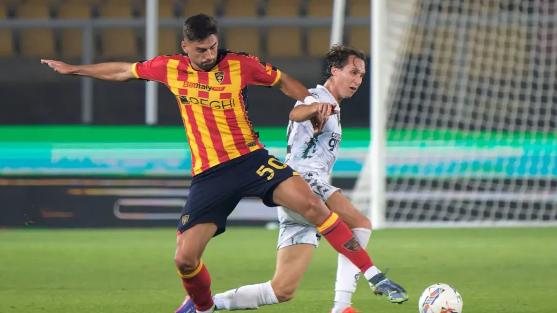 Pierotti risponde a Pellegri, 1-1 tra Lecce ed Empoli Pierotti risponde a Pellegri, 1-1 tra Lecce ed Empoli