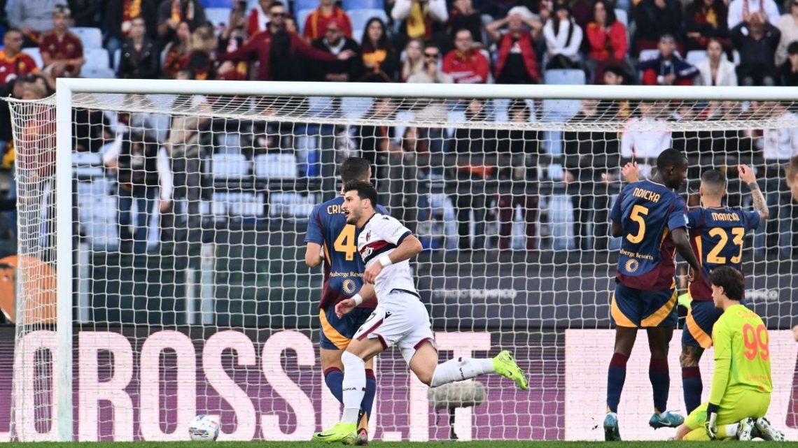 La Roma in ginocchio all’Olimpico, vince il Bologna 3-2 La Roma in ginocchio all’Olimpico, vince il Bologna 3-2