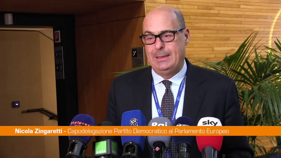 Ue, Zingaretti “Lotteremo in Parlamento per un nuovo europeismo” Ue, Zingaretti “Lotteremo in Parlamento per un nuovo europeismo”