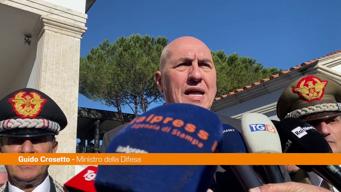 Carabinieri, Crosetto “Luongo raccoglierà con serietà testimone Luzi” Carabinieri, Crosetto “Luongo raccoglierà con serietà testimone Luzi”