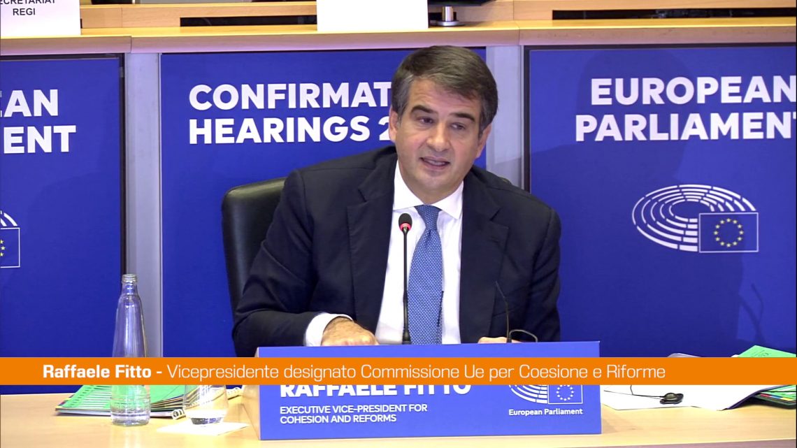 Ue, Fitto “L’interesse generale prevalga su quello di parte” Ue, Fitto “L’interesse generale prevalga su quello di parte”