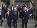 Cina, Mattarella visita il cimitero dei missionari cattolici