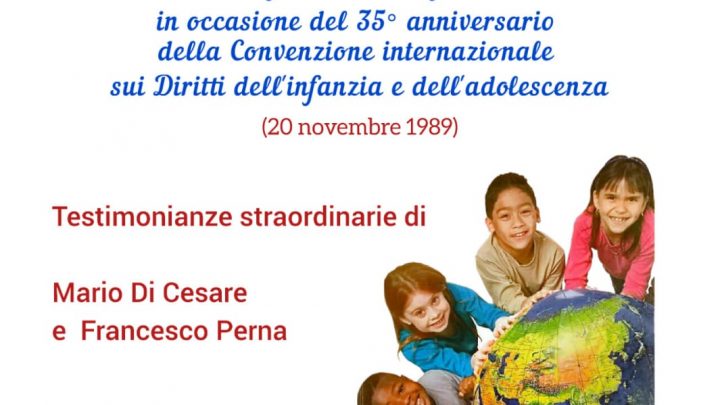 Giornata dell’infanzia: da oggi incontri in tutta Italia