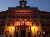 Violenza sulle donne, Montecitorio si illumumina di arancione